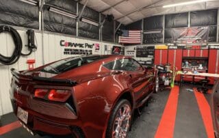 back view of corvette with Paint Protection Film in Murfreesboro
