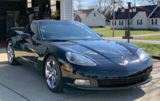 black corvette by Abundance Auto Detail in Murfreesboro